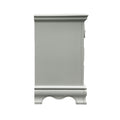 Flora Nightstand, Gray Finish Bd02205 Gray Wood