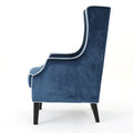 Club Chair Blue Velvet