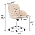 Ty Office Chair Khaki Velvet