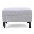 Ottoman Light Grey Fabric