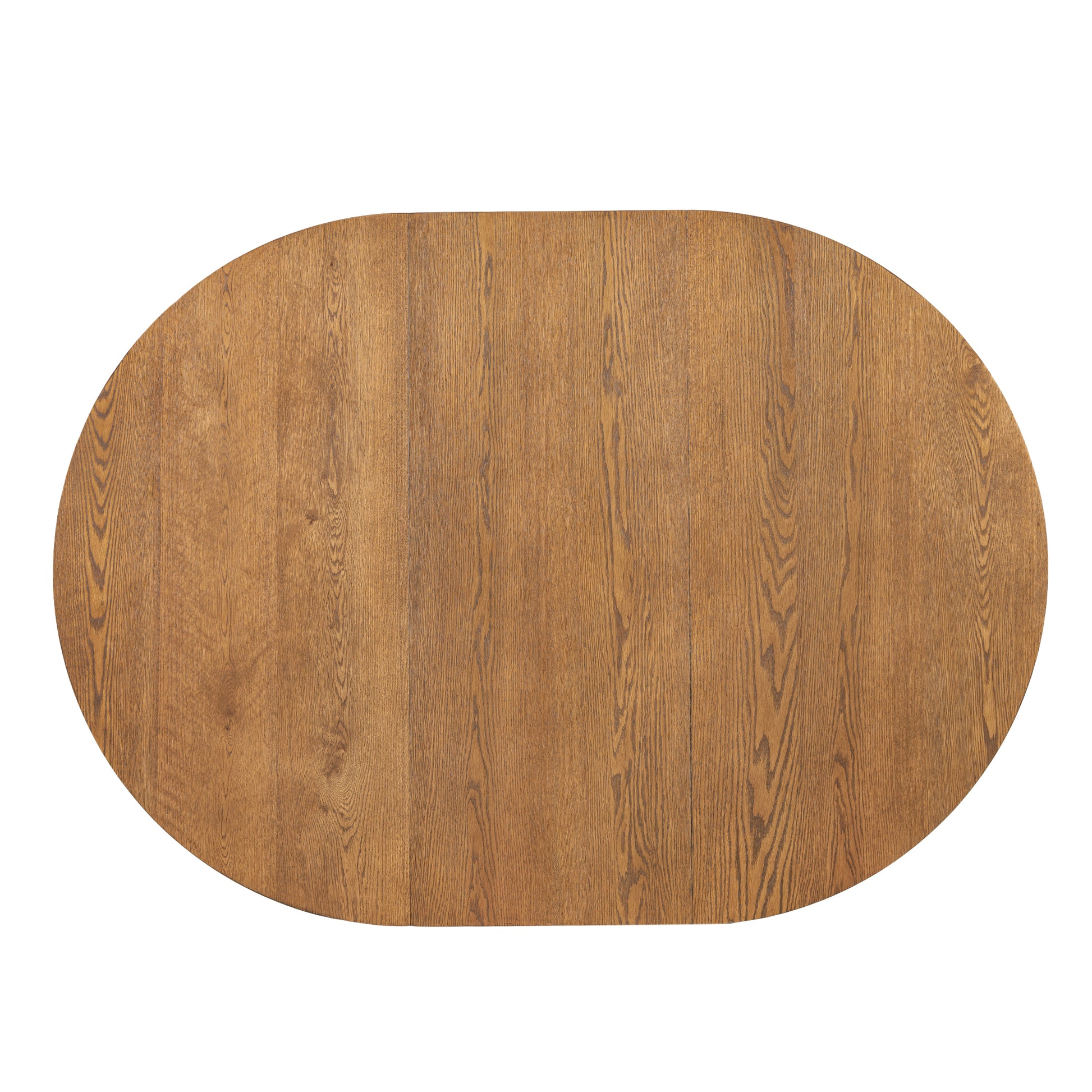 Modern 5 Piece Extendable Round Dining Table Set With 16.2Inch Removable Leaf For Small Places, Walnut Beige Wood Dining Room Solid Wood Rubberwood Round Dining Table With Chair Upholstered Chair Wood Walnut Seats 4 Removable Leaf Contemporary Round
