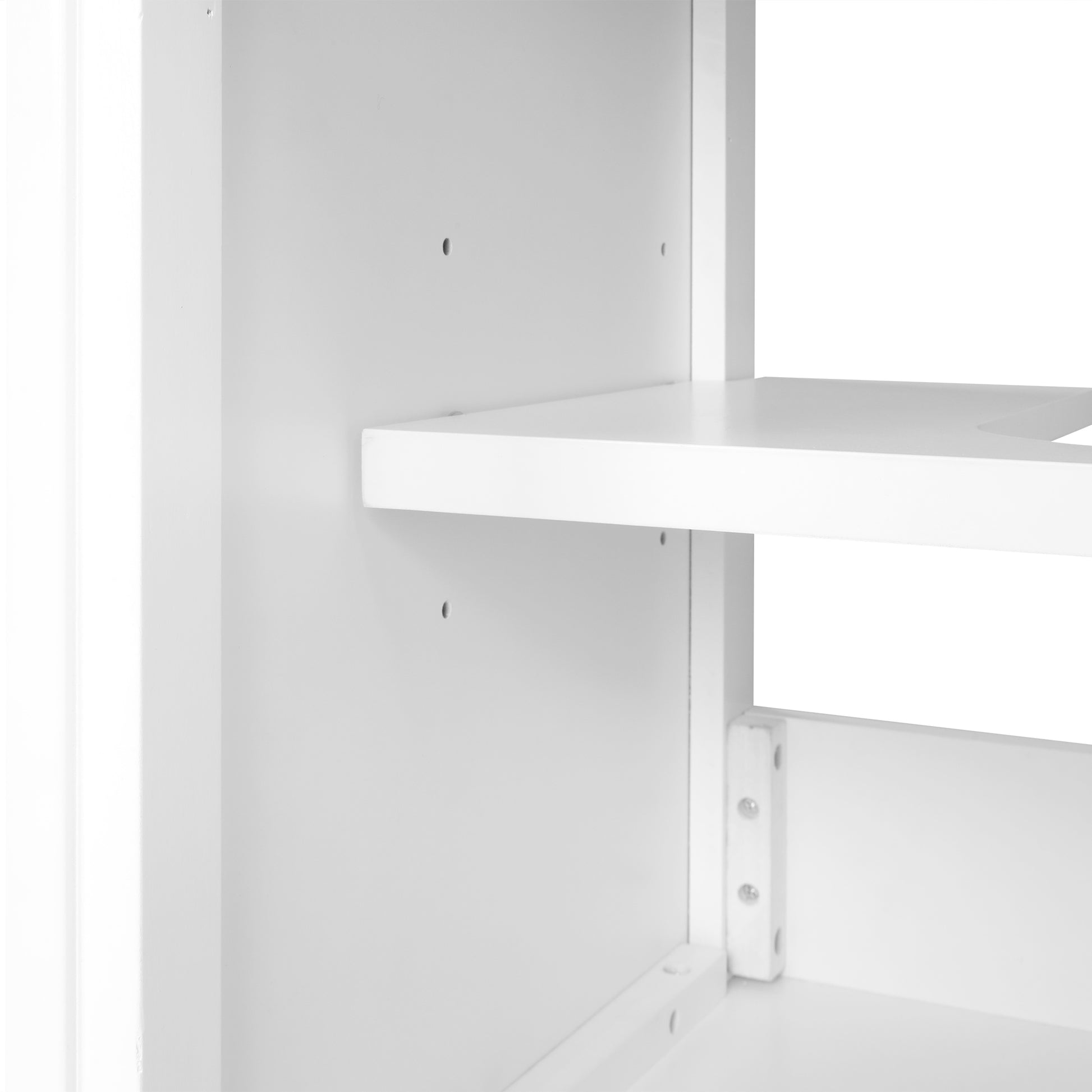 20" Bathroom Vanity With Sink, Bathroom Cabinet With Soft Closing Door, Storage Rack And Adjustable Shelve, White Old Sku:Wf531249Aak White Mdf