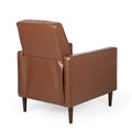 Recliner Light Brown Pu