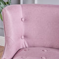 Fabric Occaisional Chair, Lavender Purple Lavender Purple Fabric