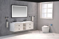 Bathroom Led Mirror Is Multi Functional And Each Function Is Controlled By A Smart Touch Button. Brown Aluminium