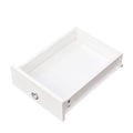 Home Office Computer Desk White Particle Board Mdf