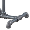 Sandy Grey Candleholder Grey Industrial Metal