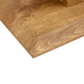 Modern Minimalist Rectangular Glass Table With 0.39 