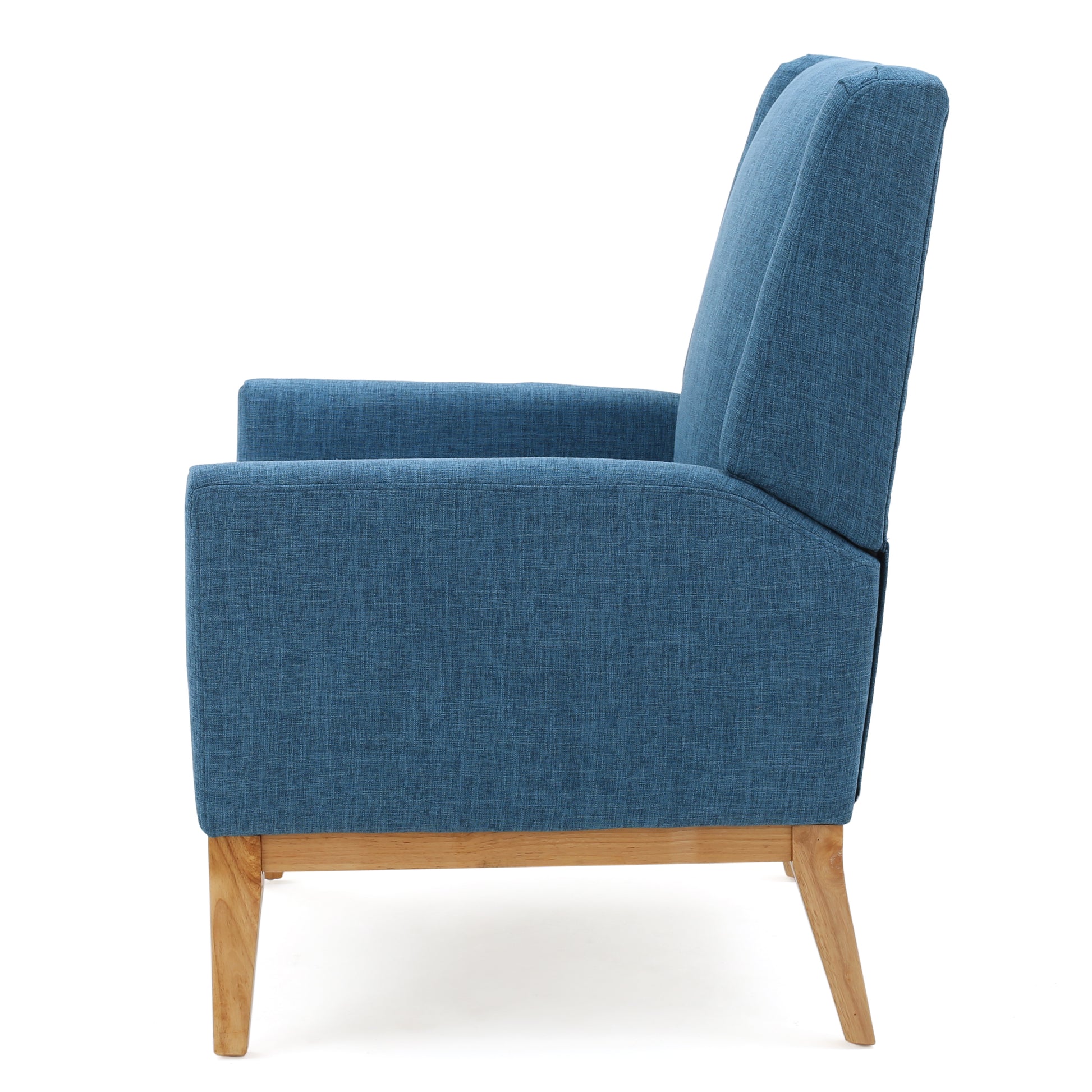 Kd Accent Chair Blue Fabric