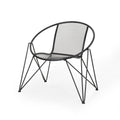 Georgia Chair Set Of 2 Matte Black Iron