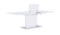 Audi Dining Table White Mdf