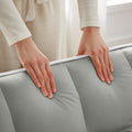 1 Versatile Foldable Sofa Bed In 3 Lengths, Modern Sofa Sofa Sofa Velvet Pull Out Bed, Adjustable Back And With Usb Port And Ashtray And Swivel Phone Stand Grey Gray Eucalyptus Solid Wood Mdf Resin 2 Seat