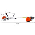 52Cc Weed Wacker Gas Powered,3 In 1 Multifunction, String Trimmer, 8 Inch Weed Wacker Attachments Heads,10