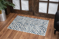 Elegance Gc Cnc6006 Blue 5 Ft. 3 In. X 7 Ft. 3 In. Area Rug Blue Polyester