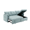 United Modular Sectional Sofa L Shaped Modular Couch With Reversible Chaise Modular Sofa Sectional Couch With Storage Seats Mint Green Chenille 3 Seat