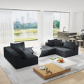 Modern Upholstered Sectional Sofa Couch Set,Modular 132