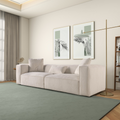 Conner Cream Corduroy Sofa 110