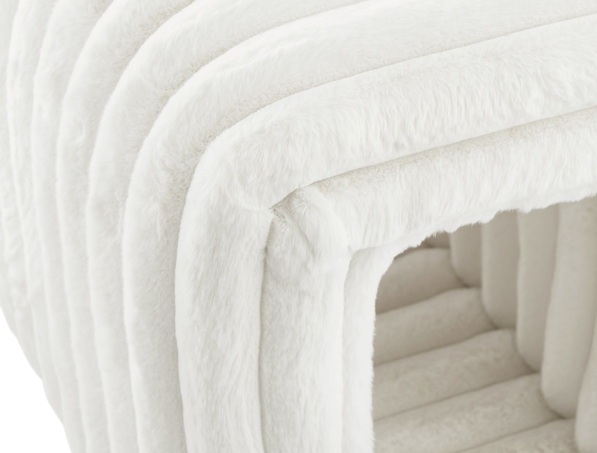 Ottoman Storage Bench Pet Supplies Corduroy Bench Cat'S Nest To Hide For The Living Room, Entryway And Bedroom Beige Corduroy