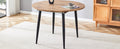 With A Clever Retractable Mechanism, The Mdf Table Top And Black Metal Legs And Has A Smooth And Delicate Surface. The Unique Look Creates The Sleekof A Modern Home. Wood Mdf Metal