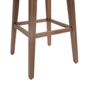 Coolmore Bar Stools Set Of 2 Counter Height Chairs With Footrest For Kitchen, Dining Room And 360 Degree Solid Wood Legs Swivel Bar Stools Set Of 2 Olive Linen Olive Foam Linen
