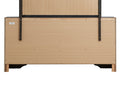 Madrid G02350 D Dresser Black Wood