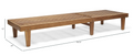 Nadine Chaise Lounge Teak Acacia Wood