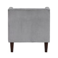 Modern Dark Gray Accent Chair Cushion Seat Corduroy Fabric Upholstery Pillow Living Room Furniture 1Pc Dark Gray Primary Living Space Modern Plywood