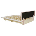 Queen Size Upholstered Floating Bed With Led Light And Usb Port, Velvet, Pink, Hydrualic Platform Bed Queen Pink Velvet