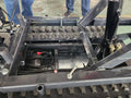 All Terrain Mini Dumper Dump Truck Crawler Small Rubber Crawler Transport Truck Mini Tracked Dumper Black Red Iron