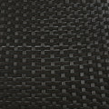 Dining Table And Chairs Set Dark Brown Pe Rattan Iron