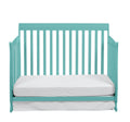 Riley 4 In 1 Convertible Crib Turquoise Turquoise Wood