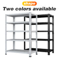 Household Storage Rack, Adjustable Display Rack, Basement Balcony Storage Rack, Carbon Steel Storage Rack, 100Cm * 40Cm * 180Cm, Five Floors White 5 White Etagere Primary Living Space Metal