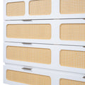 Full Size Murphy Bed With Large Drawers,White Full White Plywood