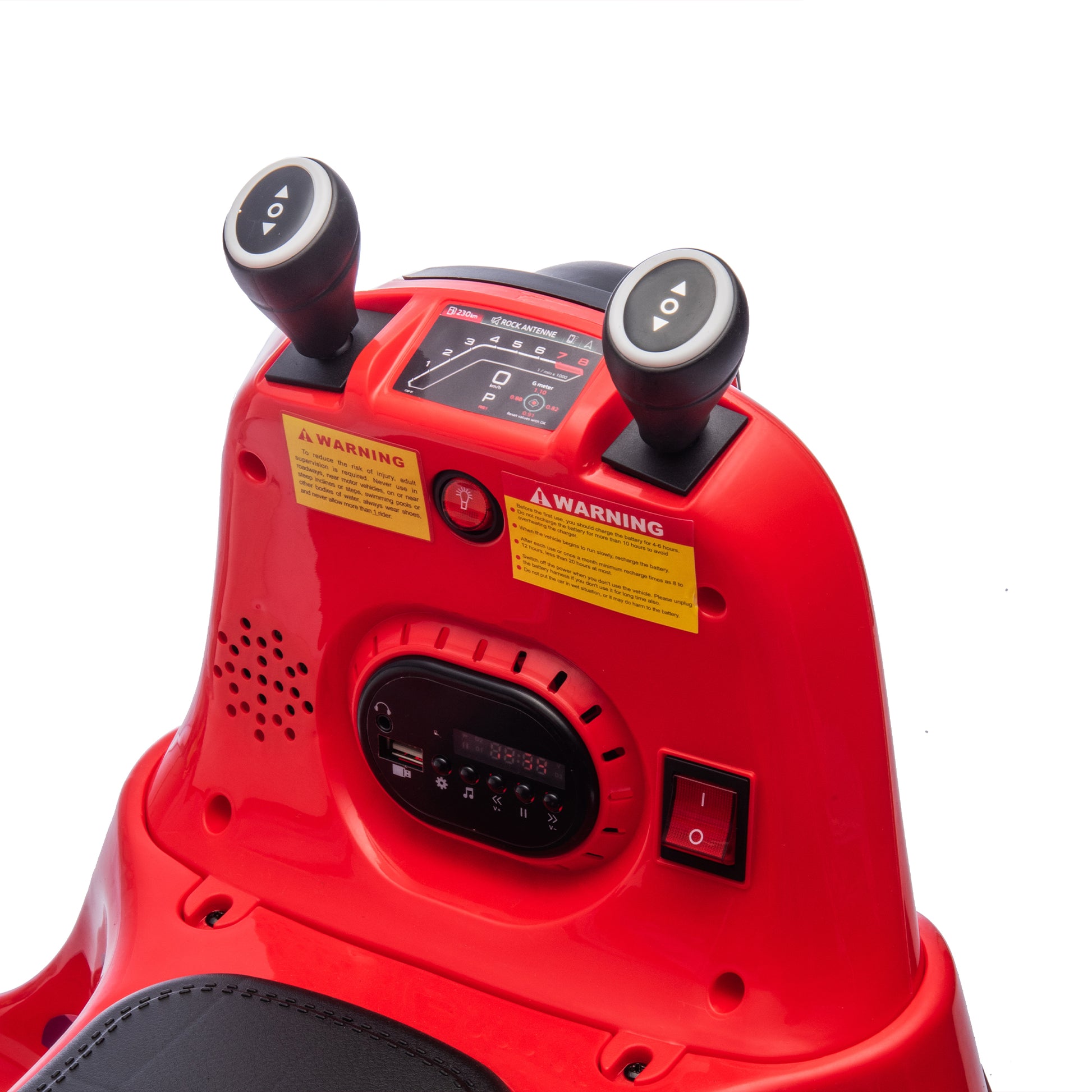 12V Kids Ride On Bumper Car W Parents Control,Rotate 360 Degrees,Two Handed Switch For Direction Control,Bumper Strip,Light Belt,Mp3 Music,Bluetooth,Provide A Speed Of 0.75Mph For Kids Of 2 5 Red 50