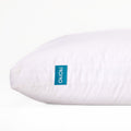 Bed Pillow White Fabric