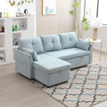 United Modular Sectional Sofa L Shaped Modular Couch With Reversible Chaise Modular Sofa Sectional Couch With Storage Seats Mint Green Chenille 3 Seat