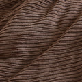 7 Piece Micro Corduroy Comforter Set Brown King Brown Polyester