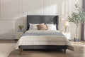 Same As B083P152031 Harper Tall Headboard Upholstered Bed 54