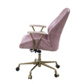 Pink Office Chair With Swivel Solid Pink Office Office Chairs Solid Back Swivel Genuine Leather