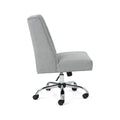 Office Chair Grey Fabric