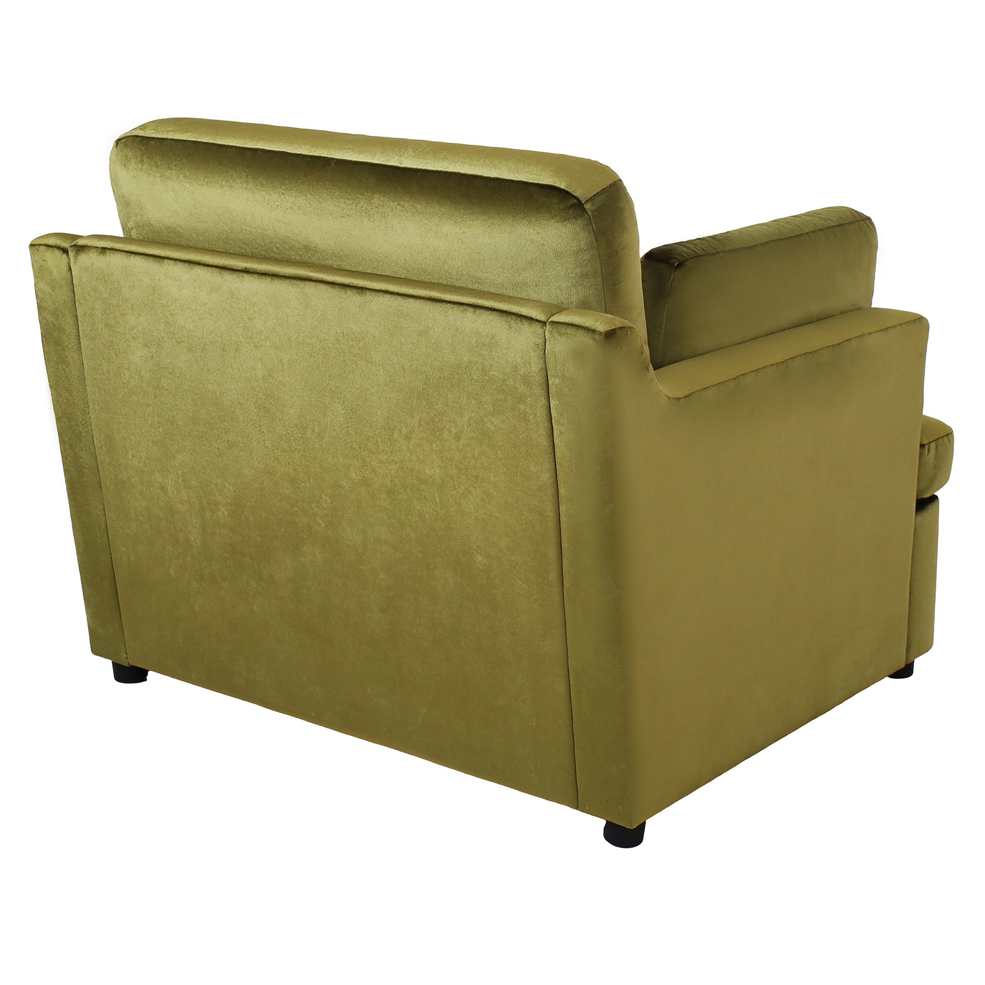 Mirod Oversized Accent Chair Comfortable Armrest Cushions, Versatile Neutral Style, Elegant Design, Durable Frame Green Velvet
