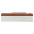 Full Size Upholstered Daybed Frame With Fence And Stairs, Brown White Full Brown White Mdf Lvl