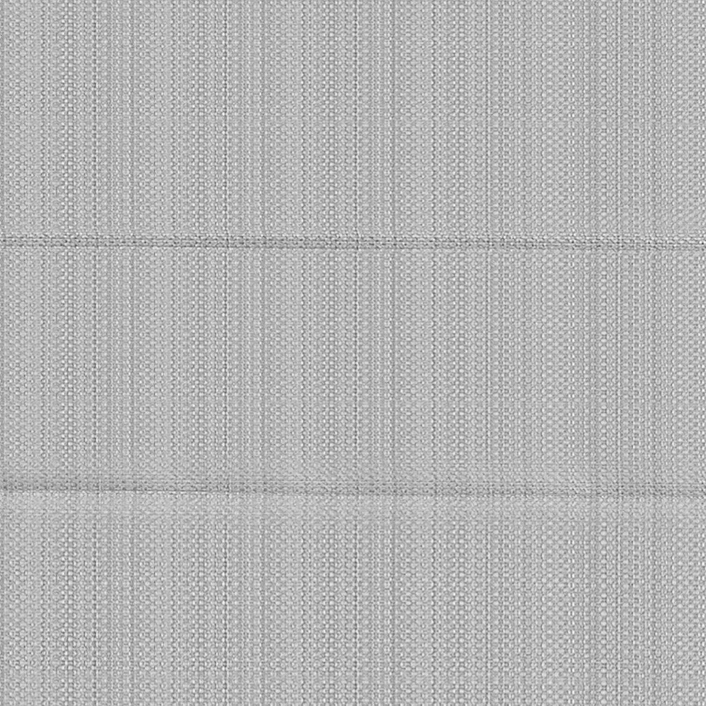 Basketweave Total Blackout Roman Shade Grey Polyester