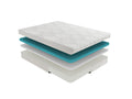 10 Inch Full Size Bed Mattress Gel Infused Memory Foam Mattress, Firm, White, Mattress In A Box White Bedroom Foam Full