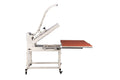 32X40 Large Format Manual Heat Press Machine With Stand 220V,8000W No Plug White Aluminium