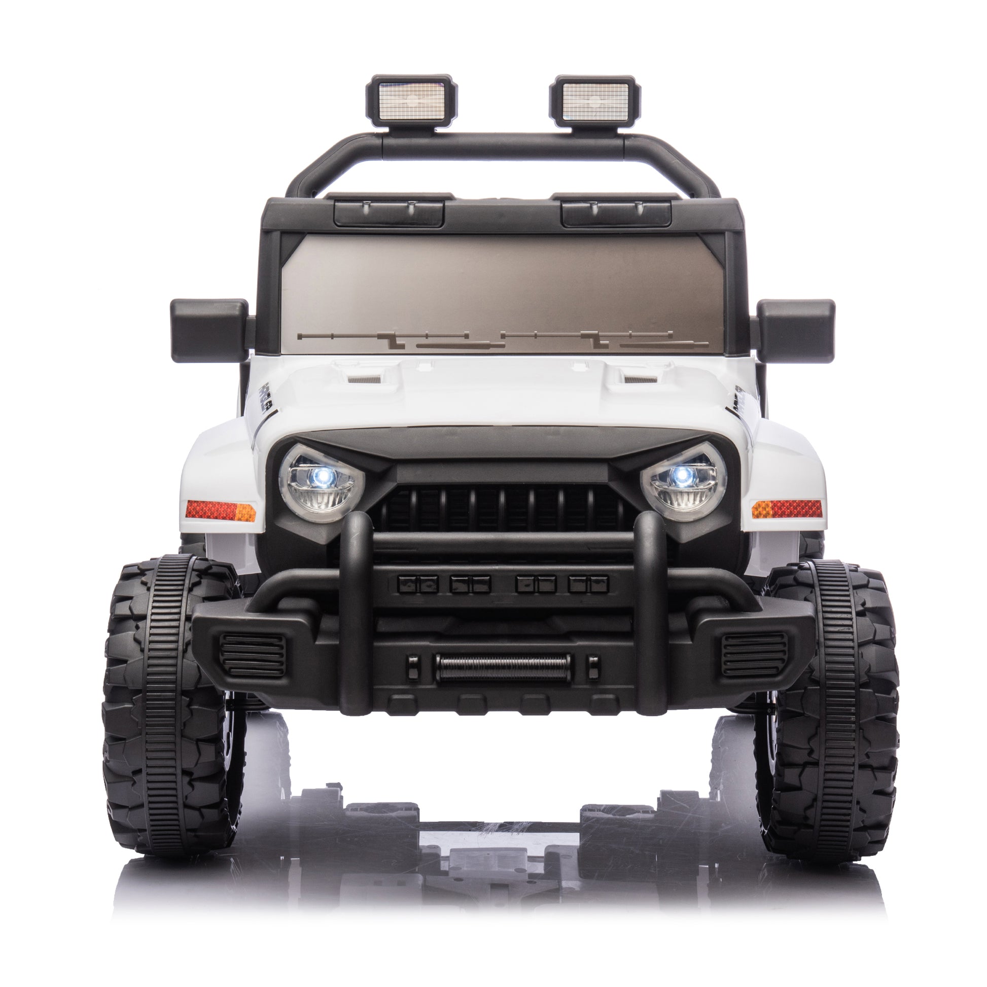 12V Kids Ride On Electric Car W Parents Control,Dual Drive, Four Wheel Suspension,With Music,Bluetooth,Mp3,Usb,With Headlights, Steering Wheel Quick Release,Slow Start For Kids Aged 2 4. Tan