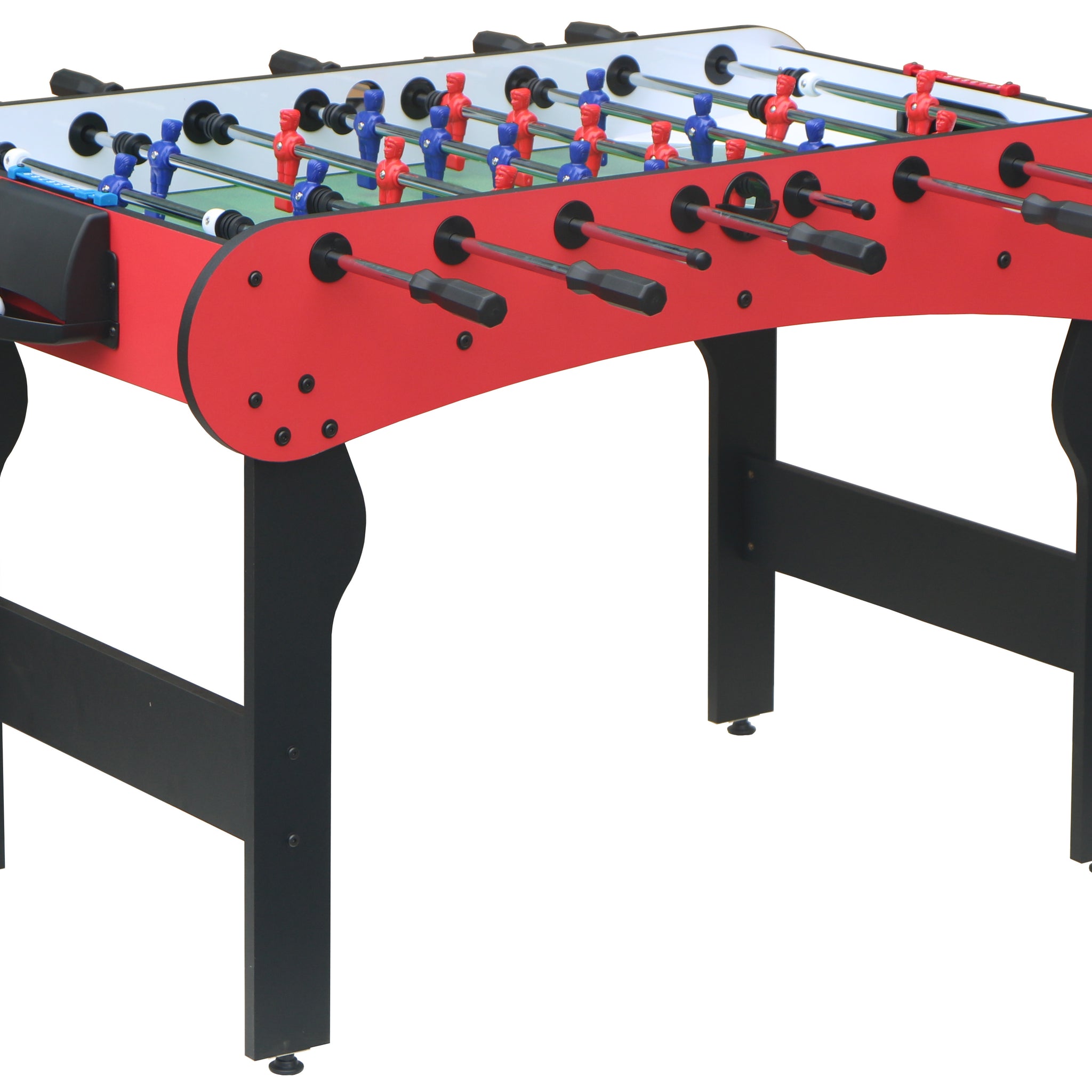 5Ft Soccer Table,Foosball Table,Football Table,Game Table, Table Soccer,Table Football,Children'S Game Table,Table Games,Indoor Games Balls Sports White Red Without Adjustable Weight Dining Room