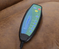 Brown Power Lift Recliner With Massage And Heating Brown Faux Leather Power Remote Metal Primary Living Space Tight Back Push Button Pillow Top Arms Faux Leather