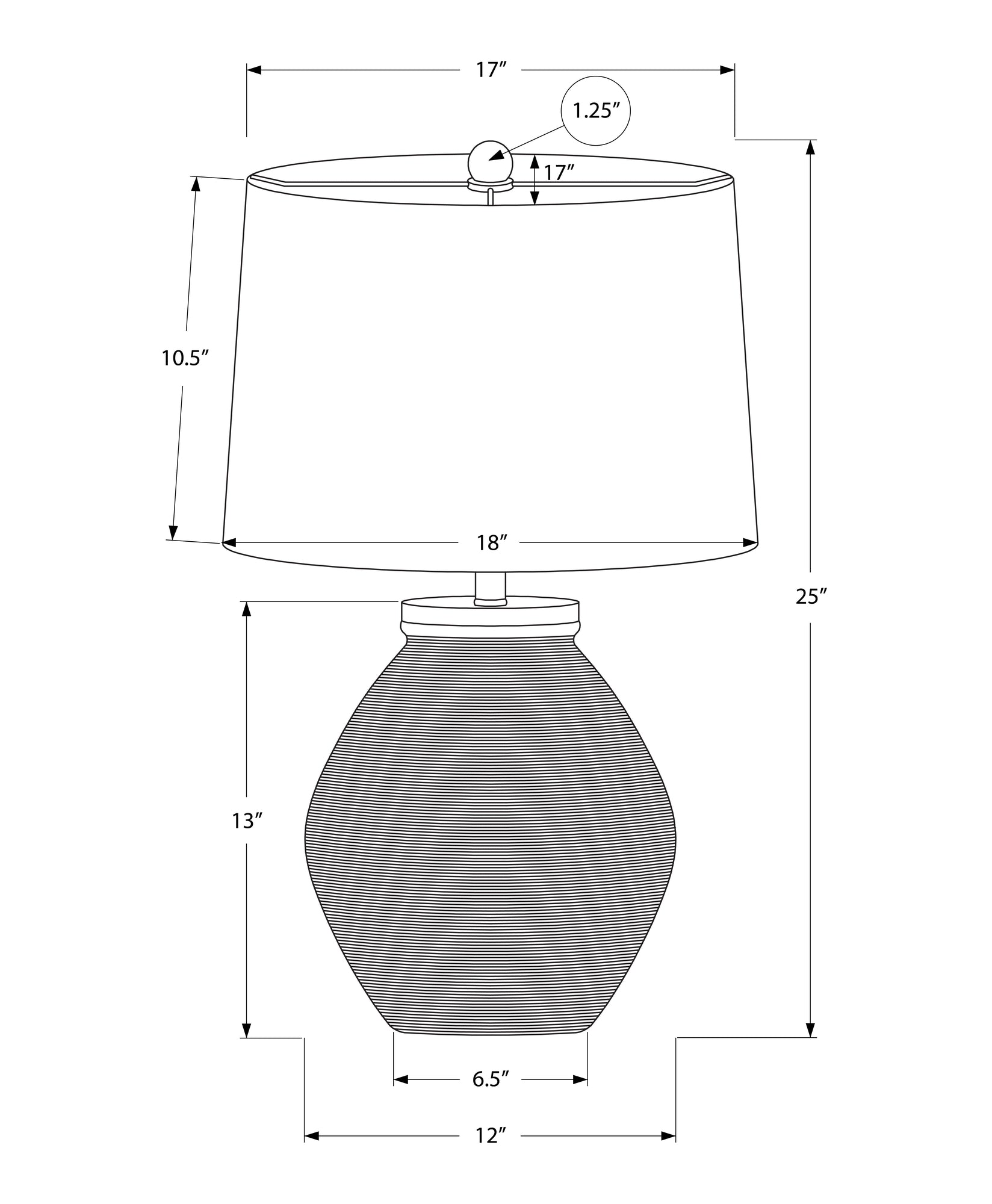 Lighting, 25"H, Table Lamp, Cream Concrete, Beige Shade, Contemporary Cream Concrete