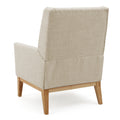 Kd Accent Chair Beige Fabric